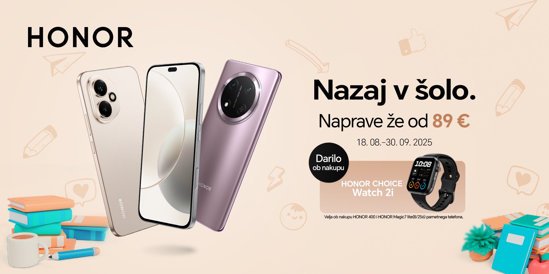 Raziskuj Honor naprave v akciji.